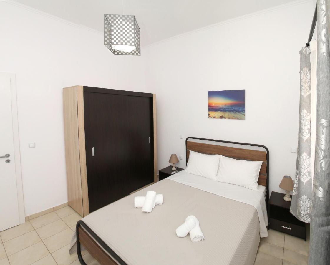 Lampias Apartments Keramotí Buitenkant foto